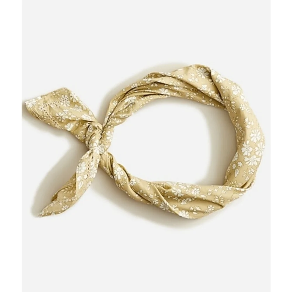 14. J.Crew Square scarf in Liberty® print